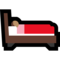 Person in Bed - Medium emoji on Microsoft